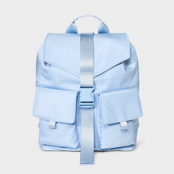 NWT Flap Backpack - Wild Fable Blue - Picture 5 of 12